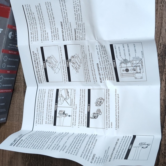 Surefire HL1 Multi-Use High-Performance LED Tactical Helmet Light - Picture 10 of 11